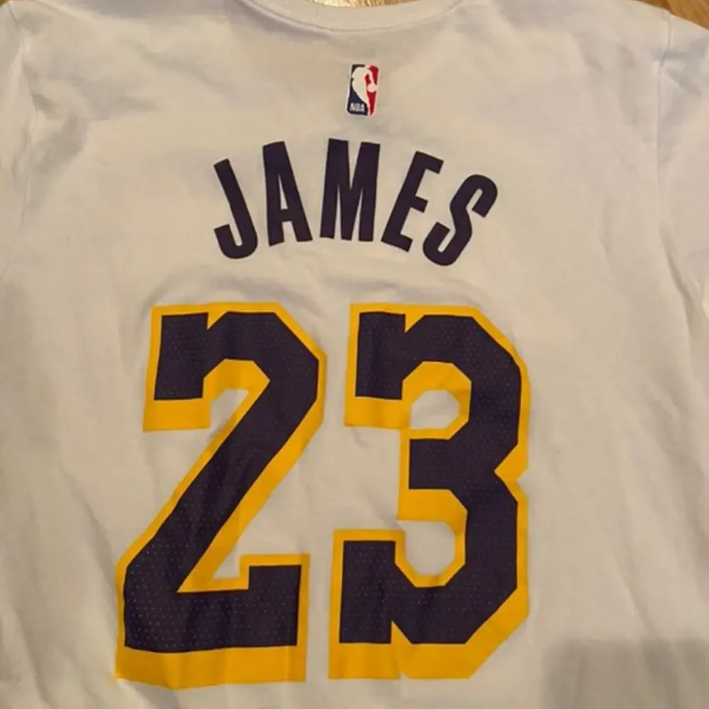 Nike NBA Los Angeles LA Lakers Men's MD Lebron James 23 Graphic T-shirt